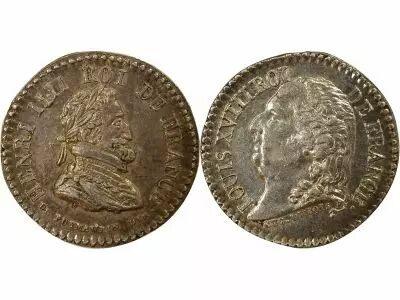 Frankreich Louis XVIII - Henri IV - 1815-1824 - by Puy Maurin