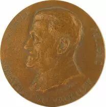 Frankreich Marcel Pellenc 1897-1972 - S&eacute;nateur du Vaucluse - Maire de Rustrel - par R. Corbin - Bronze