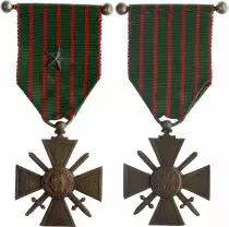 Frankreich Military Medal War Cross - 1914-1918 - WWI - 1 Star