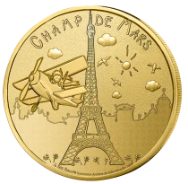 Frankreich Mini medal - Champ de Mars - Little Prince 2026