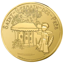 Frankreich Mini medal - St Germain des Pr&eacute;s - Little Prince 2026