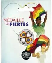 Frankreich Mint  10 YEARS OF MARRIAGE FOR ALL - M&Eacute;DAILLE COULEUR FIERT&Eacute;S - 2023 (MDP)
