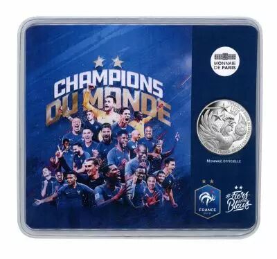 Frankreich Mint  FRANCE WORLD CHAMPION - 10 Euros Silver 2018