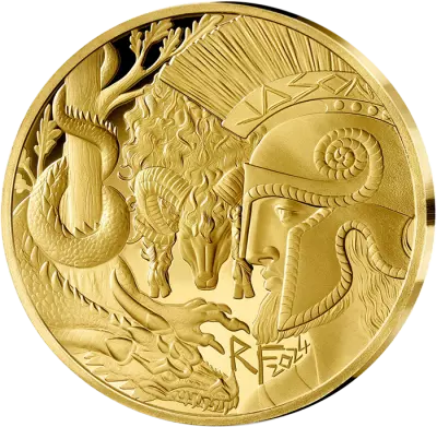 Frankreich Mint  Le Roi Midas - 100 Euros GOLD (1/2 Oz) Semeuse BE 2023 FRANCE (MDP)