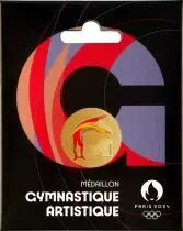 Frankreich Mint  Medallion G - Alphabet Sports - Paris 2024