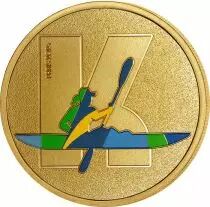 Frankreich Mint  Medallion K - Alphabet Sports - Paris 2024