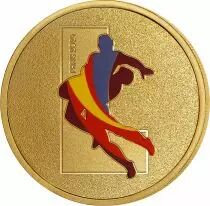 Frankreich Mint  Medallion L - Alphabet Sports - Paris 2024