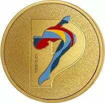 Frankreich Mint  Medallion P - Alphabet Sports - Paris 2024