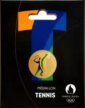 Frankreich Mint  Medallion T - Alphabet Sports - Paris 2024