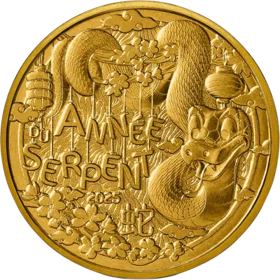 Frankreich Mint  Year of the Dragon - 1/4 Euros 2024