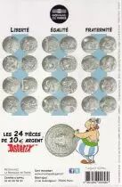 Frankreich Mint 10 Euros Silver - Asterix and Obelix - Equality - Asterix and Cleopatra - 2015
