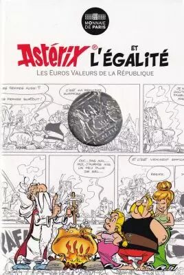 Frankreich Mint 10 Euros Silver - Asterix and Ob�lix - Equality - Bonemine and Panoramix - 2015