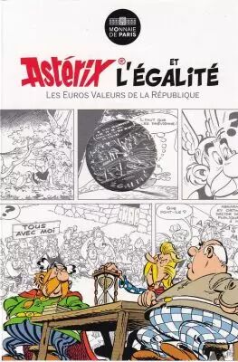 Frankreich Mint 10 Euros Silver - Asterix and Obelix - Equality - Caesar\'s Gift - 2015