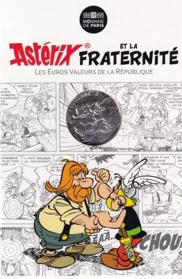 Frankreich Mint 10 Euros Silver - Asterix and Obelix - Fraternity - Asterix and the Helvetians - 2015