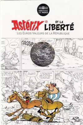 Frankreich Mint 10 Euros Silver - Asterix and Ob�lix - Freedom - Asterix and the Tour de Gaul - 2015