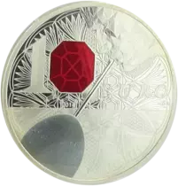 Frankreich Mint 10 Euros Silver Proof - 250th Anniversary of Baccarat Crystal - 2014