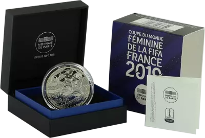 Frankreich Mint 10 Euros Silver Proof - FIFA Women\'s World Cup - America - 2019