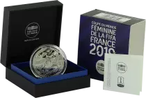 Frankreich Mint 10 Euros Silver Proof - FIFA Women\'s World Cup - America - 2019