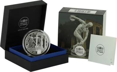 Frankreich Mint 10 Euros Silver Proof - Unesco - Olympia - 2020