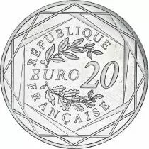 Frankreich Mint 20 Euros Marianne 2017 - Argent