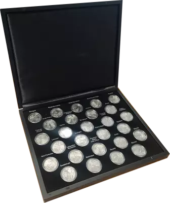 Frankreich Mint 2011 Regional Euro Set - 27 x 10 Euros - Silver