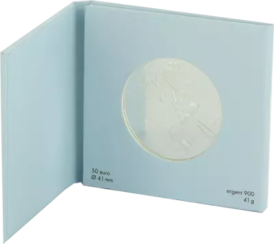 Frankreich Mint 50 Euros - La France par J.-P. Gaultier - La Marseillaise - 2017 - Argent
