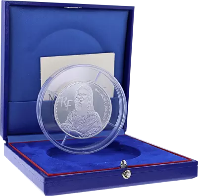 Frankreich Mint 500 years Mona Lisa - 20 Euros Silver proof (5 Oz) 2003