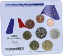 Frankreich Mint 70th anniversary of the Appeal of 18 June - Miniset BU 2010 - Red