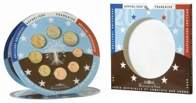 Frankreich Mint BU Euro box set  - France