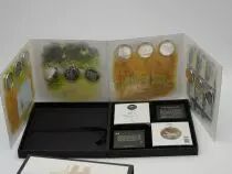 Frankreich Mint Coffret Sempe 2014 - 12 X 10 Euros et 2 x 50 Euros -  Argent