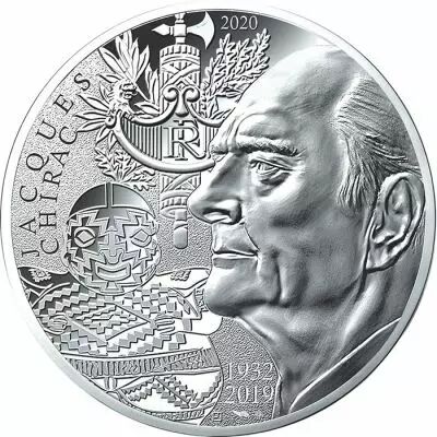 Frankreich Mint Jacques CHIRAC - 10 Euros Silver 2020 (CDM)