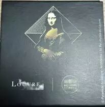 Frankreich Mint Leonardo da Vinci & the Mona Lisa - 10 Euros - Rectangular Silver FRANCE 2019 (MDP)