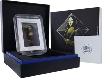 Frankreich Mint Leonardo da Vinci & the Mona Lisa - 250 Euros 1/2 Kilogram Silver FRANCE 2019 (MDP)
