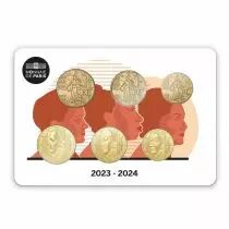 Frankreich Mint Nouvelles Faces Nationales - Sextuple box set BU 2023-2024 (MDP)