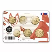 Frankreich Mint Nouvelles Faces Nationales - Sextuple box set BU 2023-2024 (MDP)