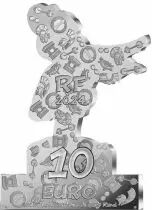 Frankreich Mint Podium - Asterix at the Olympic Games - 10 Euros Silver Proof 2024