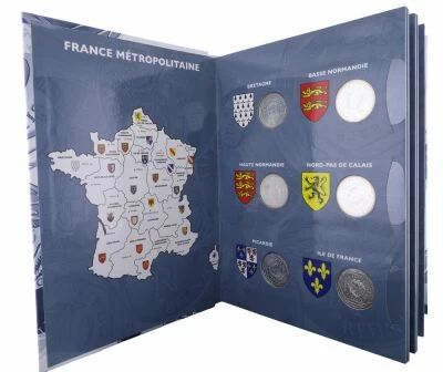Frankreich Mint Regional Euro Set 2012 - 27 x 10 Euros - Silver
