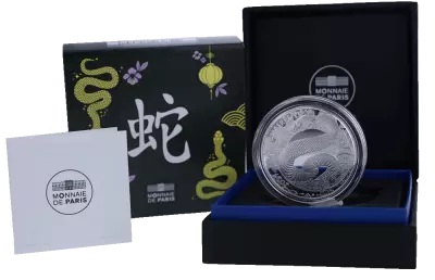 Frankreich Mint Year of the Dragon - 10 Euros BE 2024 Silver
