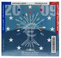 Frankreich Monnaie de Paris BU Set 2009