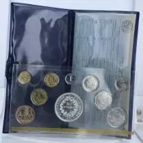 Frankreich Monnaie de Paris Uncirculated set - 10 coins -1979