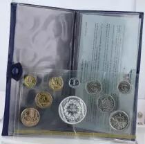 Frankreich Monnaie de Paris Uncirculated set - 10 coins -1980