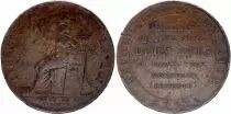 Frankreich Monneron de 2 sols - 1792