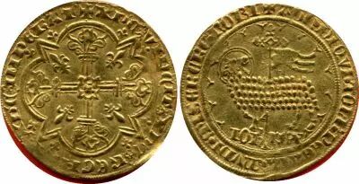 Frankreich Mounton d\'Or Jean II Le Bon (1350-1364)