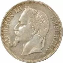 Frankreich Napoleon III - 5 Silver Francs, Laureate Head - 1867 A Paris