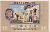 Frankreich Necessity note of WWII - P&eacute;tain - 1941 / 1942