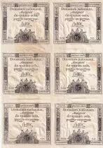 Frankreich Planche - 6 X15 Sols - Women - 04-01-1792) - Serial 747 - Sign. Buttin