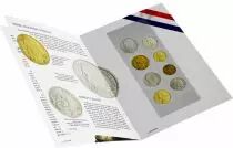 Frankreich PRIVATE EDITION \ Marianne\  - including 8 French Franc coins