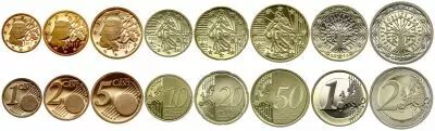 Frankreich Proof set 8 coins in euros - 2011 - proof
