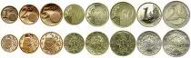 Frankreich Proof set 8 coins in euros - 2015 - proof