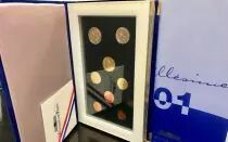Frankreich Proof SET France 2001 - 8 coins in Euro